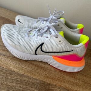 Neon Nike sneakers